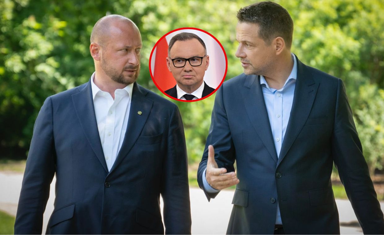 "Ławka jest krótka u niego". Duda komentuje ruch Trzaskowskiego