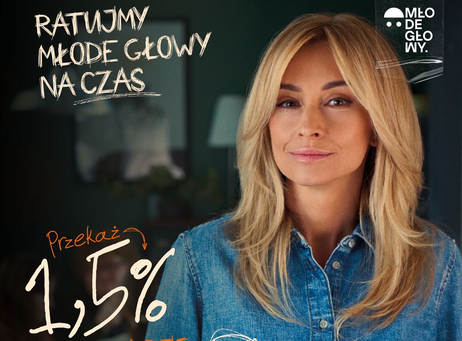 Fundacja Martyny Wojciechowskiej w Dzień Walki z Depresją z kampanią "Ratujmy młode głowy na czas"