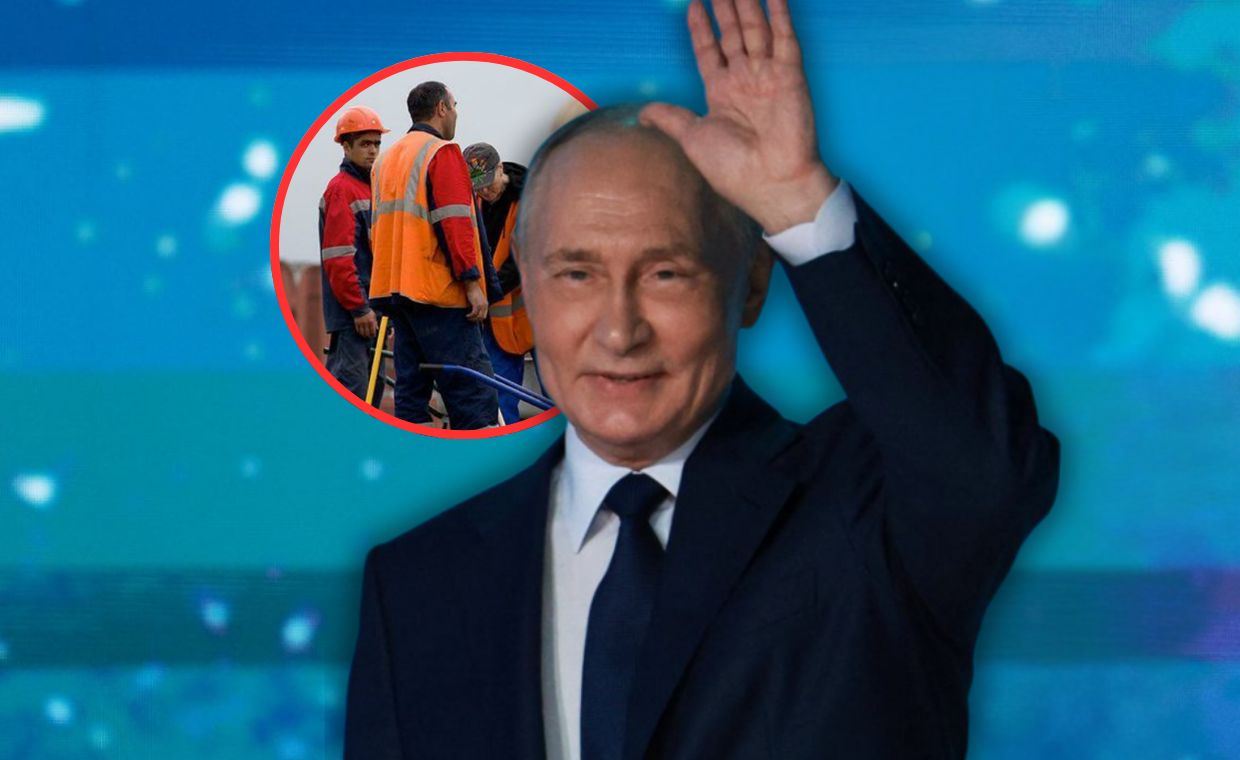 Putin pokochał migrantów. Bez nich gospodarka Rosji mogłaby stanąć