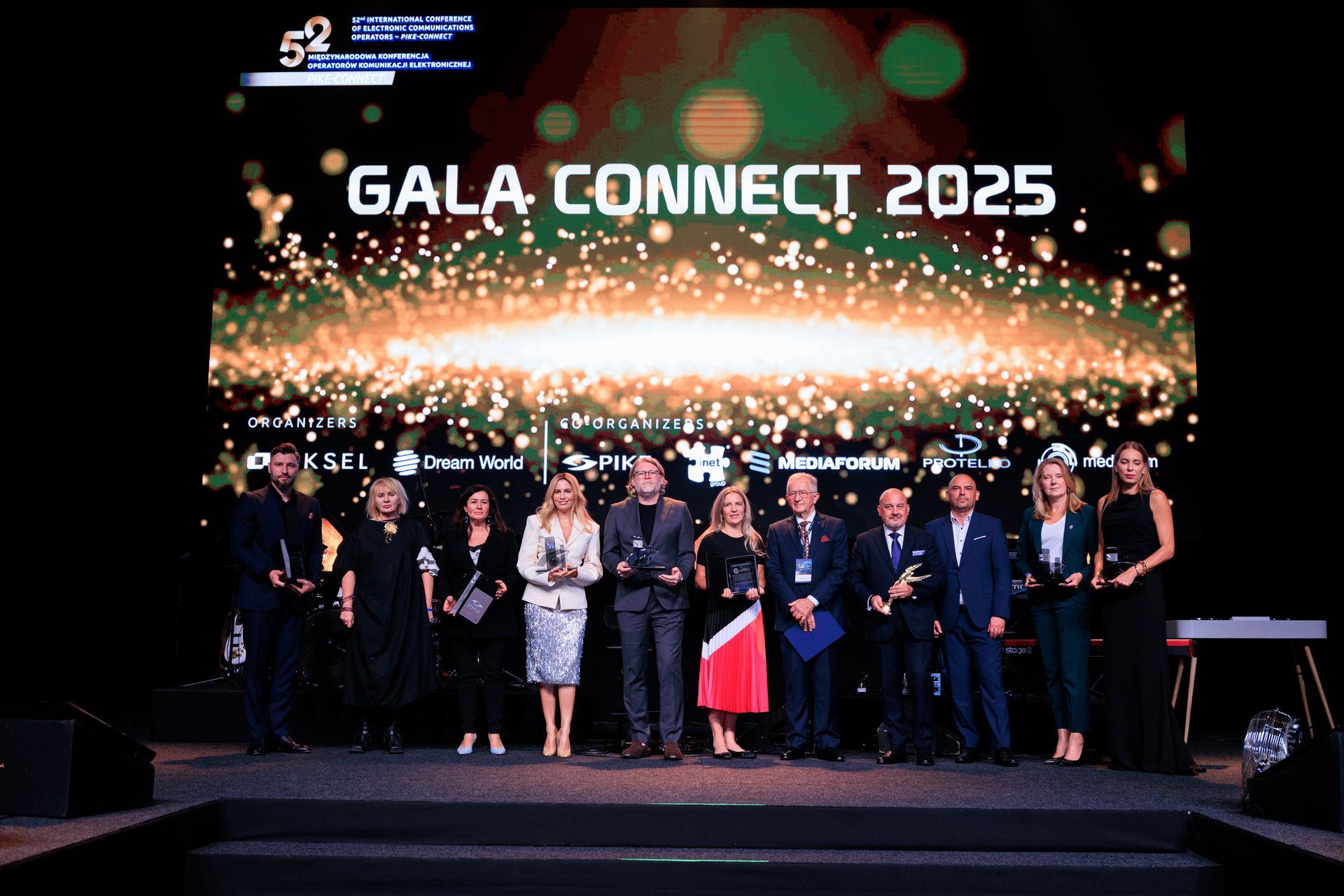 Polsat, BBC, TV Puls, HBO Max z nagrodami. Złota PIKE dla prezesa Cyfrowego Polsatu