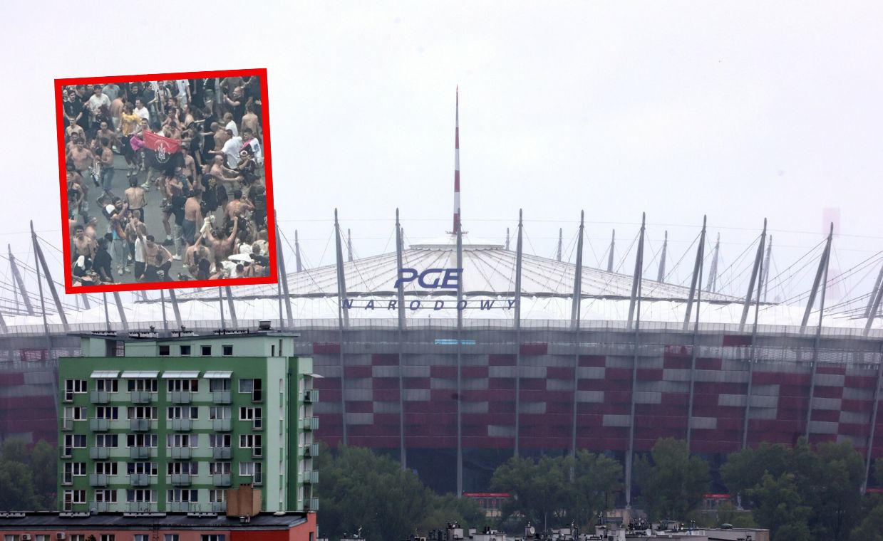 Skandal na Narodowym. Flaga Bandery podczas koncertu