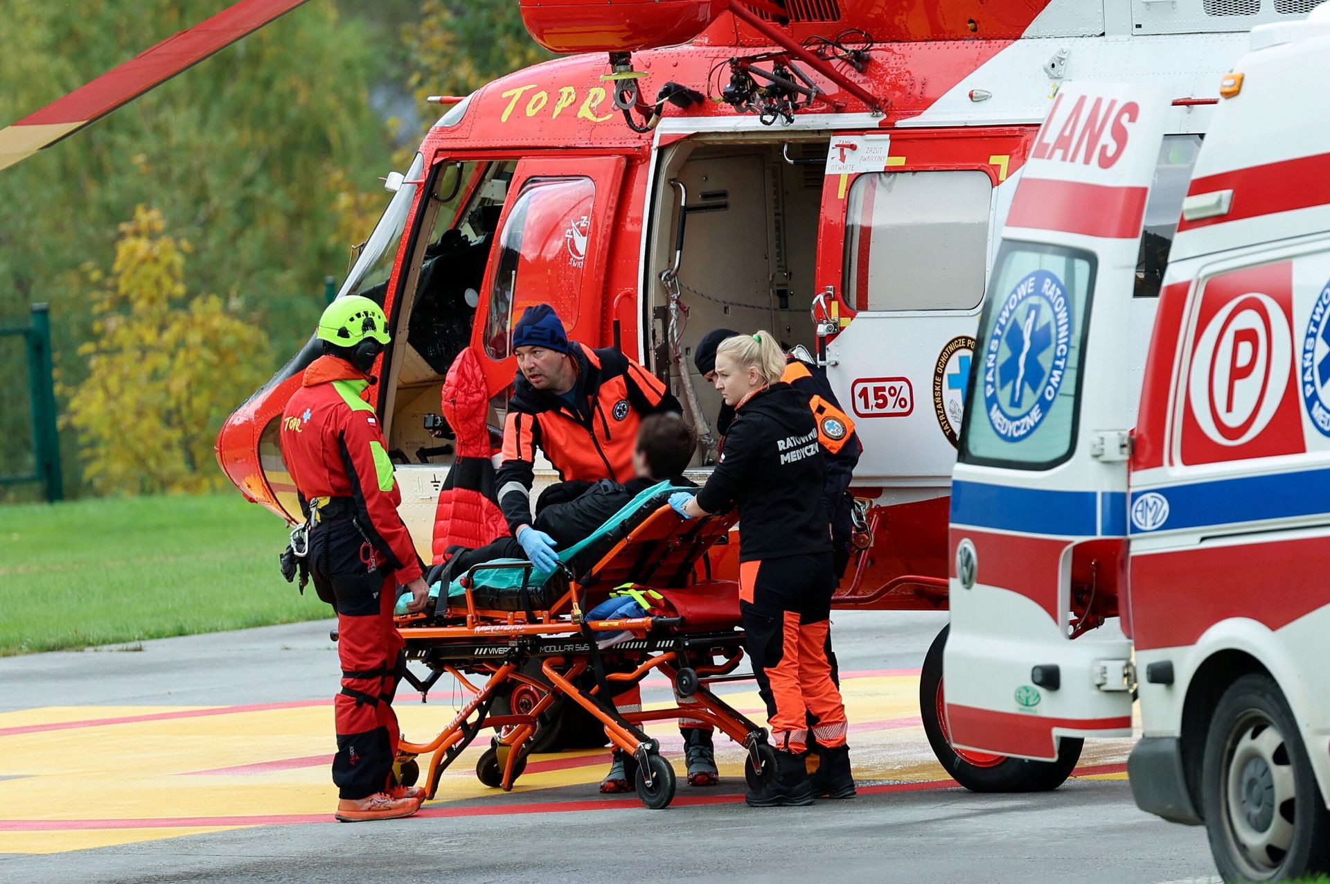 Tragiczny wypadek w Tatrach. Jeden turysta nie żyje, drugi jest ranny