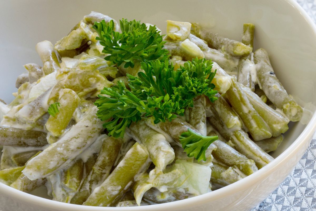 Podałem do obiadu fasolkę w śmietanie. Goście byli zaskoczeni, a potem prosili o przepis