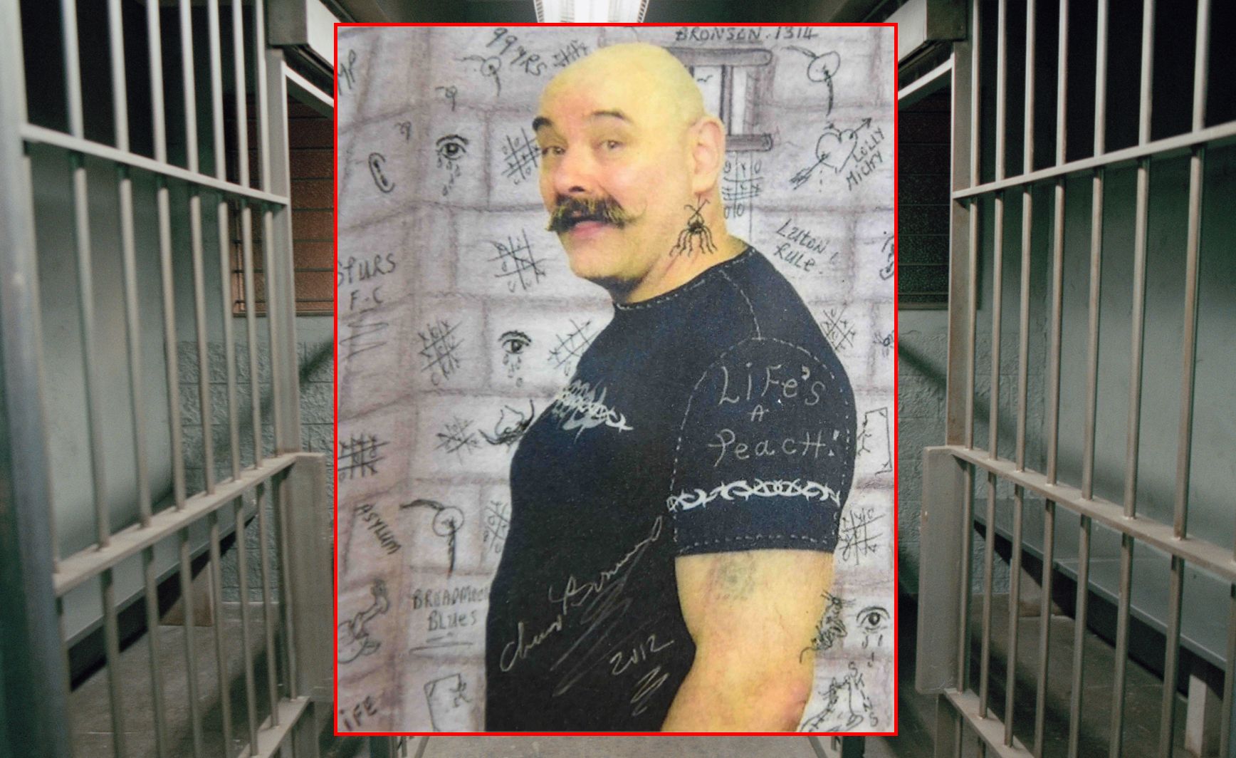 500 prac więźnia trafi na aukcję. Rysunki z więziennej celi