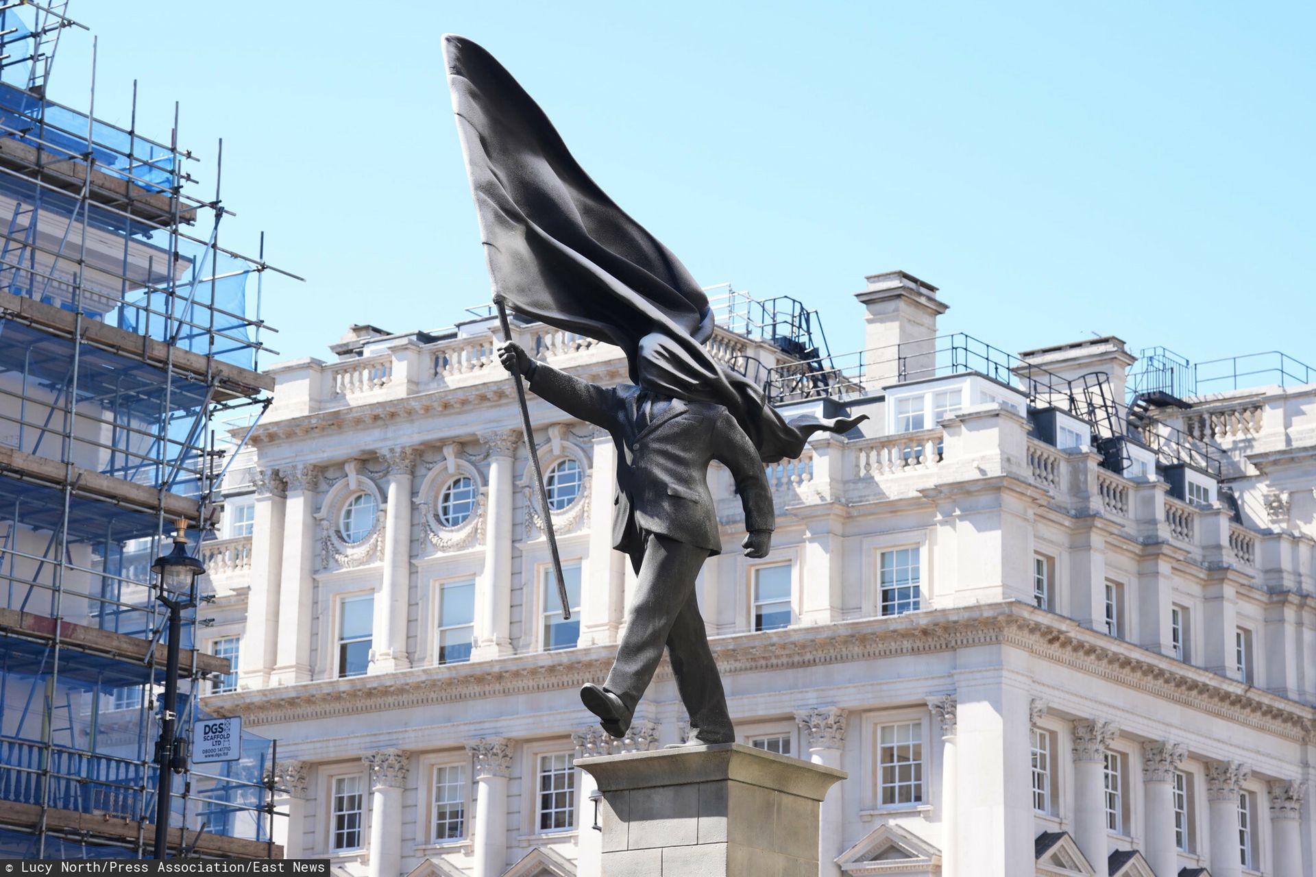 Tajemnicza rzeźba w centrum Londynu. Autor się przyznał