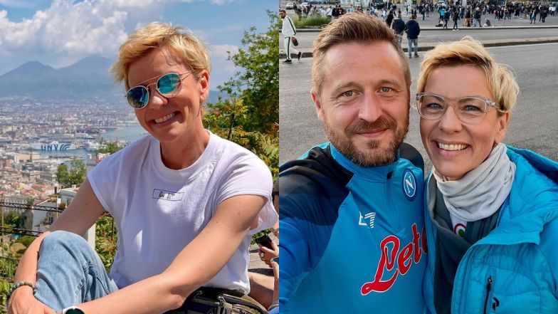 Anita Werner zniknęła na tydzień z anteny TVN24. Ostatnie dni spędziła z ukochanym w Neapolu