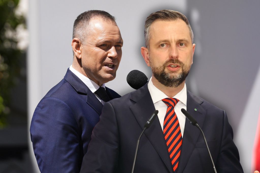 Szef MON pytany o zarzuty kancelarii Nawrockiego. Odpowiedział