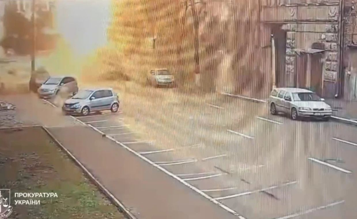 Rosjanie zbombardowali przedszkole. Jest nagranie