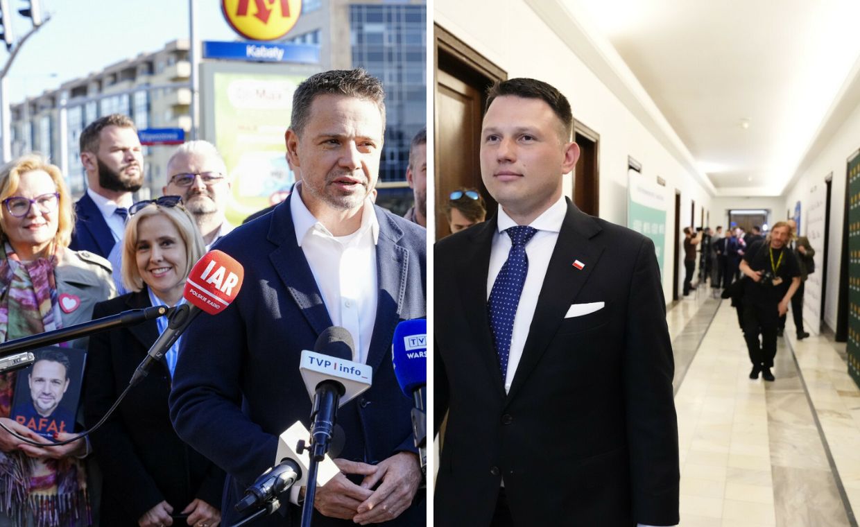 Trzaskowski o spotkaniu z Mentzenem. Mówił o temacie rozmowy