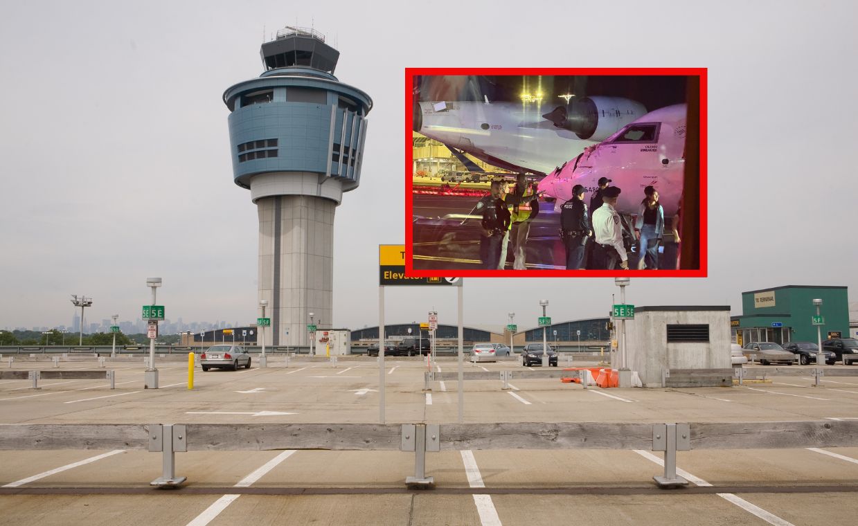 Chwila grozy na lotnisku w Nowym Jorku. Zderzyły się samoloty