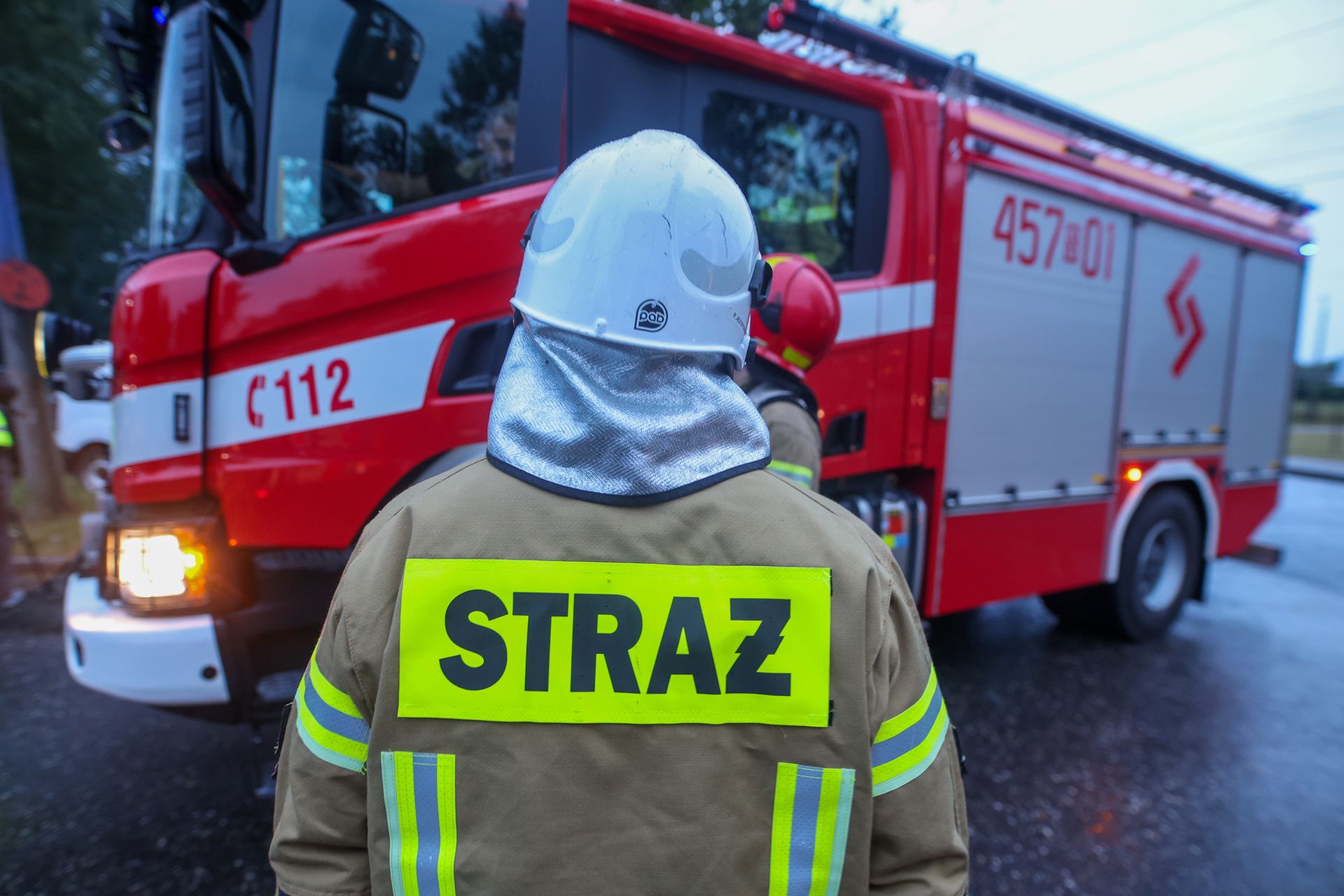 Pożar i wypadek na A4. Droga zablokowana