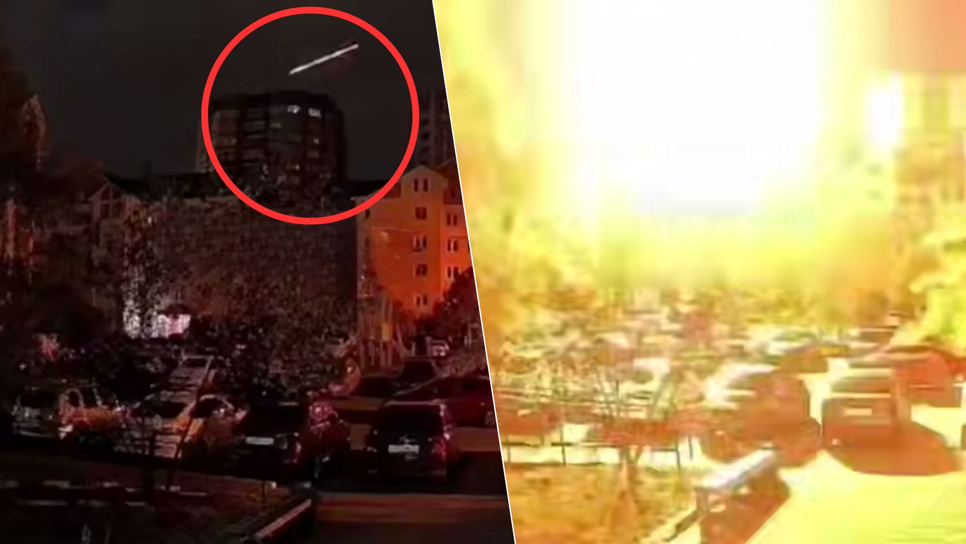 Rosyjska rakieta uderzyła w blok w Rosji. Gubernator kłamał