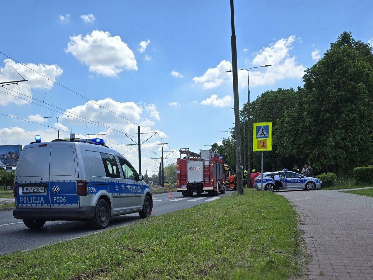 Wypadek na przejściu dla pieszych. Nie żyje 74-latka