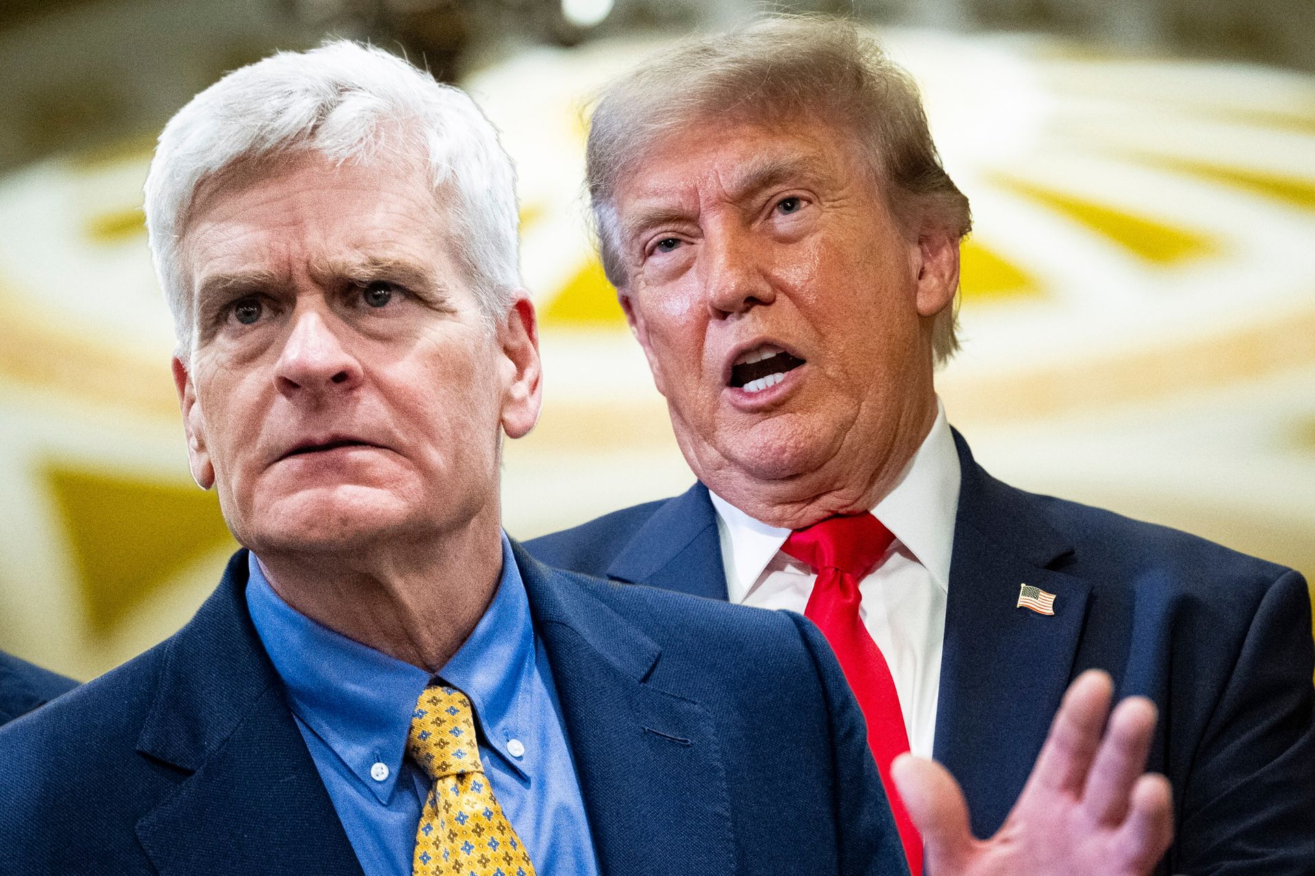 Trump pokłócił się podczas lunchu z senatorami republikanów