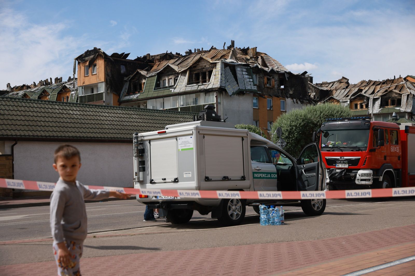 Pożar w Ząbkach. Prokuratura bada przyczyny tragedii