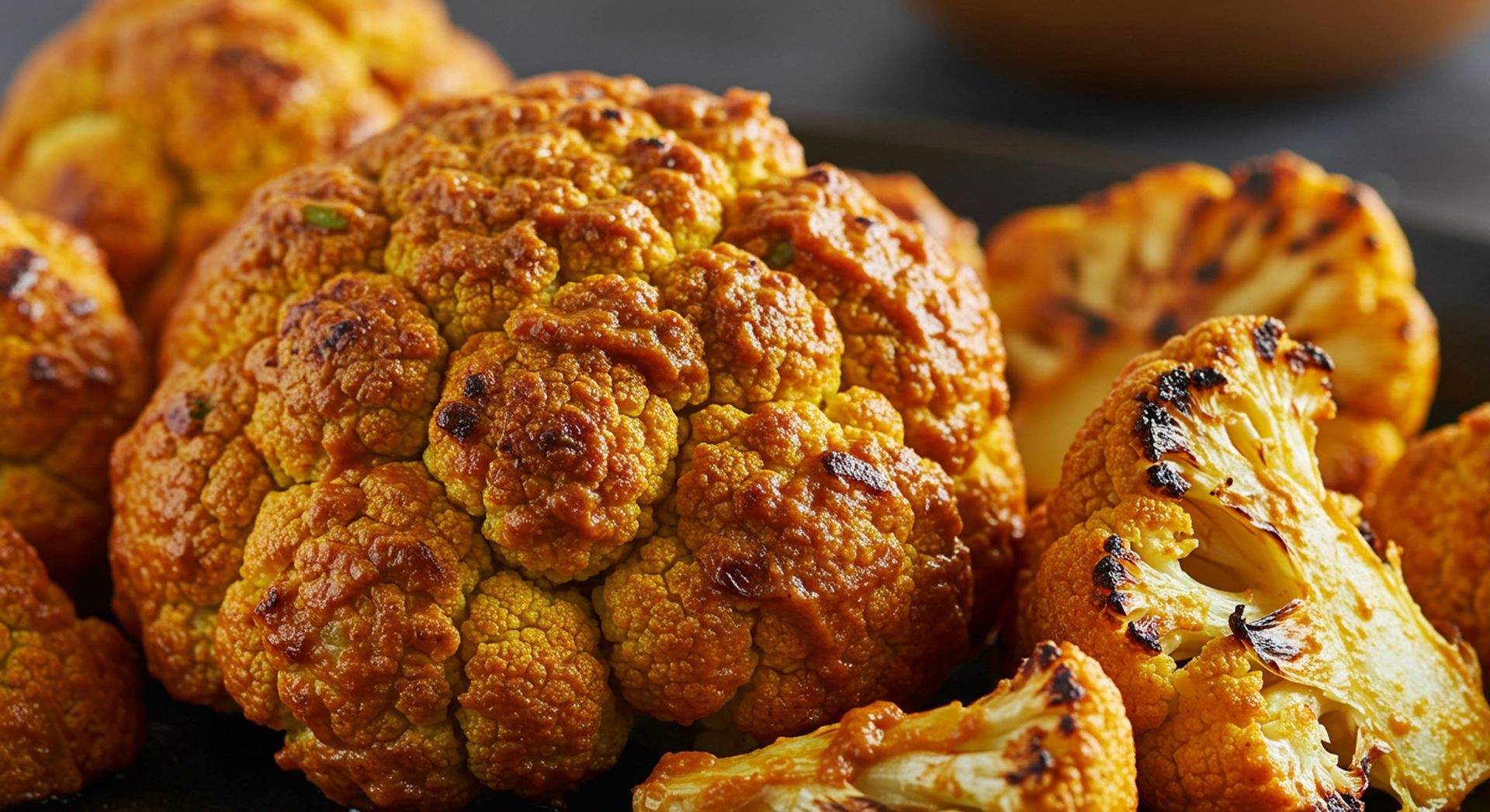 Zanurzam w cieście i układam na patelni. Kalafior w takiej wersji jest smaczniejszy niż chipsy