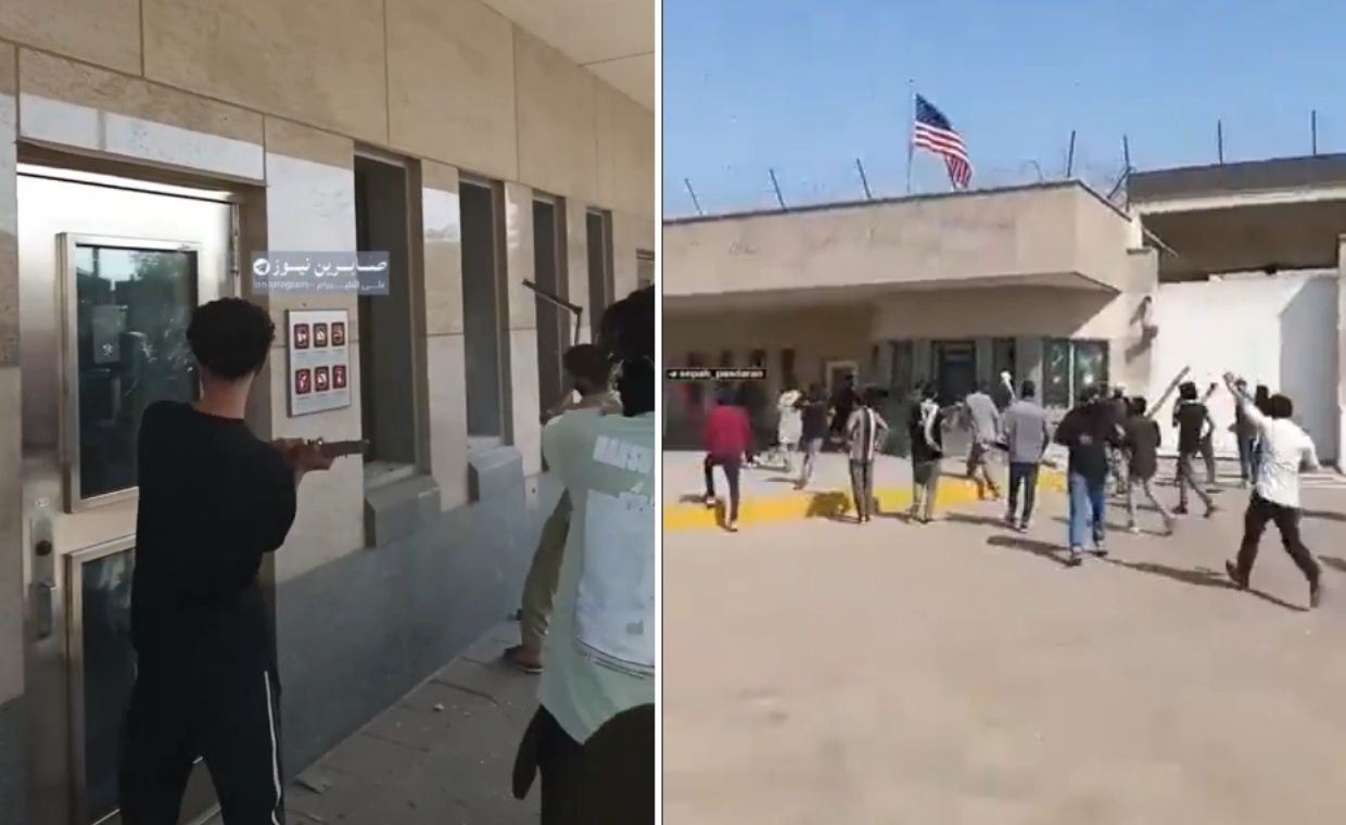 Rozwścieczony tłum ruszył na konsulat USA. Są ofiary i ranni