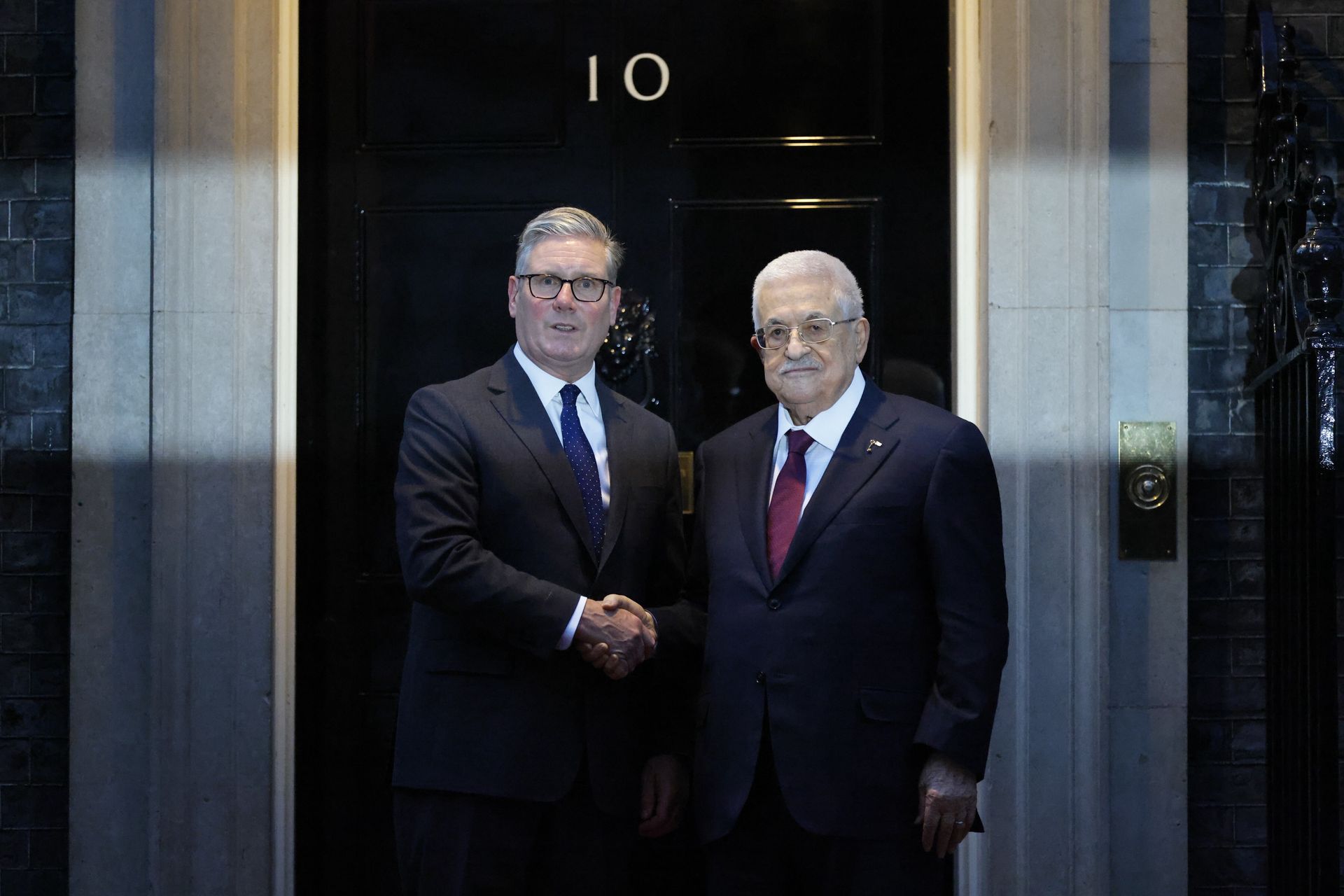 Historyczne spotkanie. Prezydent Palestyny w Londynie