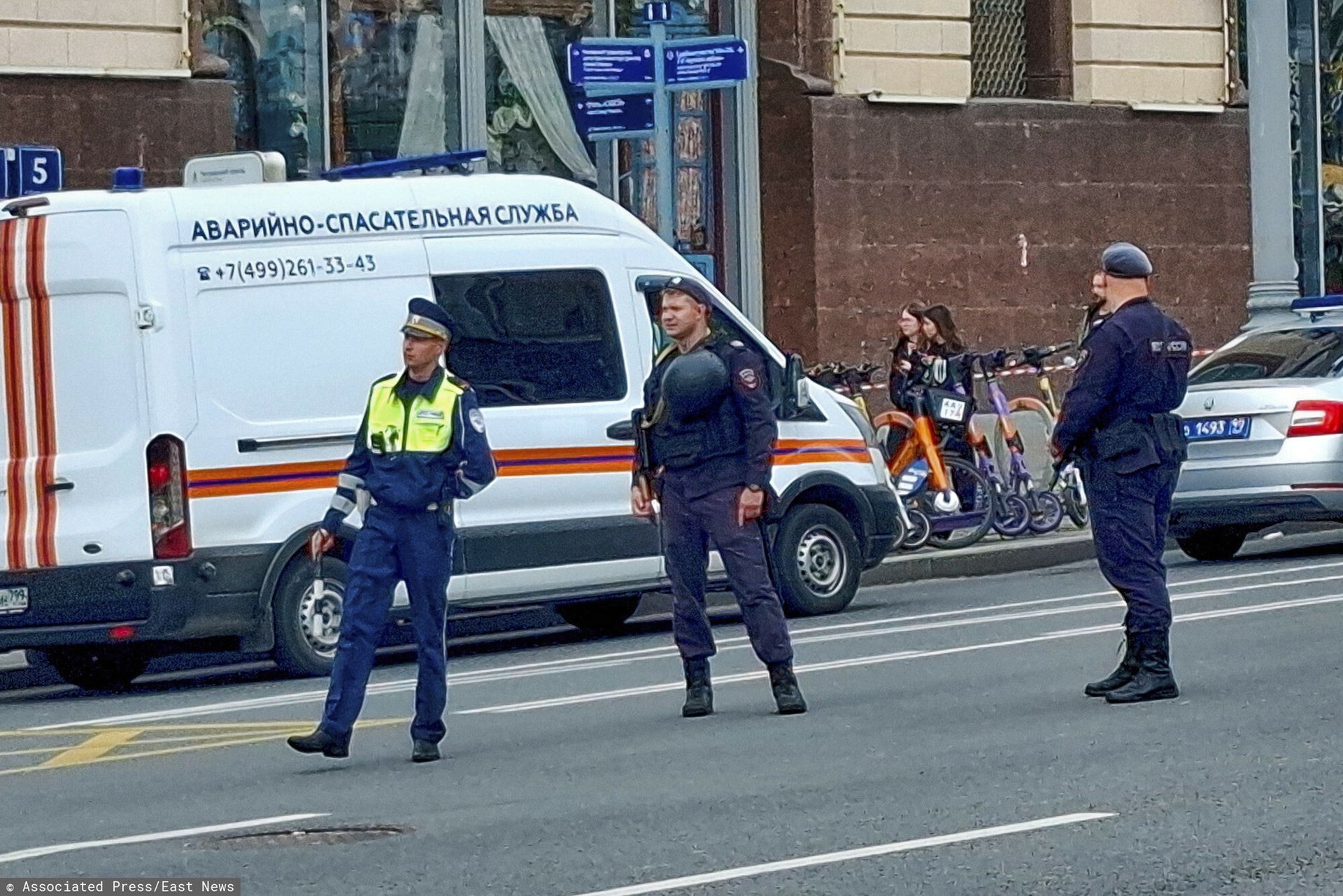 Eksplozja w Moskwie. Ranny funkcjonariusz FSB