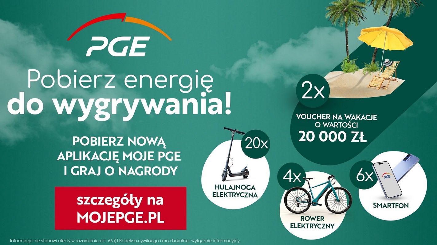 PGE Obrót promuje aplikację Moje PGE i ogłasza konkurs