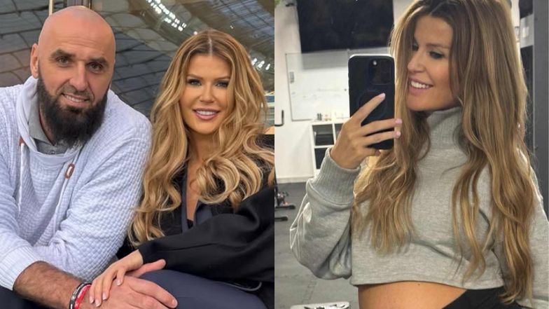 Żona Marcina Gortata odsłania CIĄŻOWY BRZUSZEK na siłowni