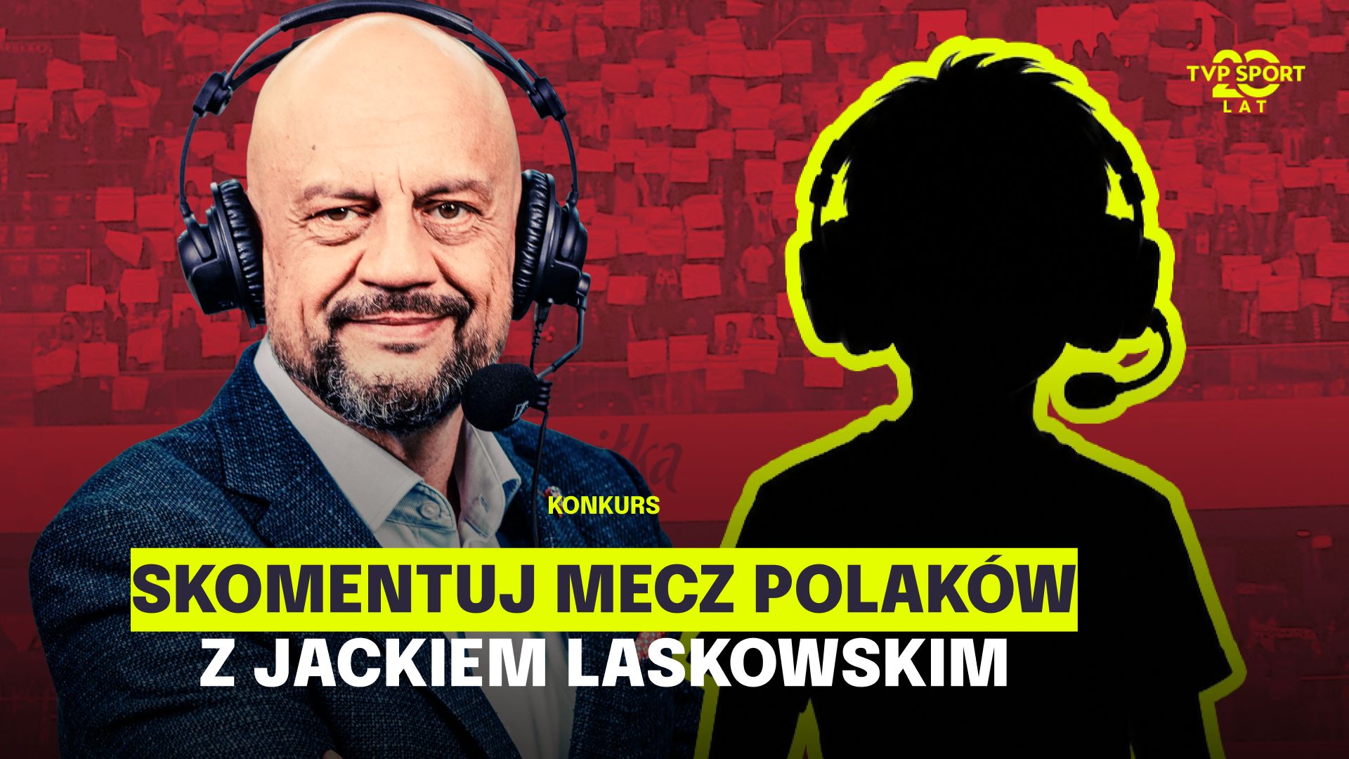 TVP Sport ogłosił konkurs dla dzieci. Zwycięzca skomentuje z Jackiem Laskowskim mecz Polski