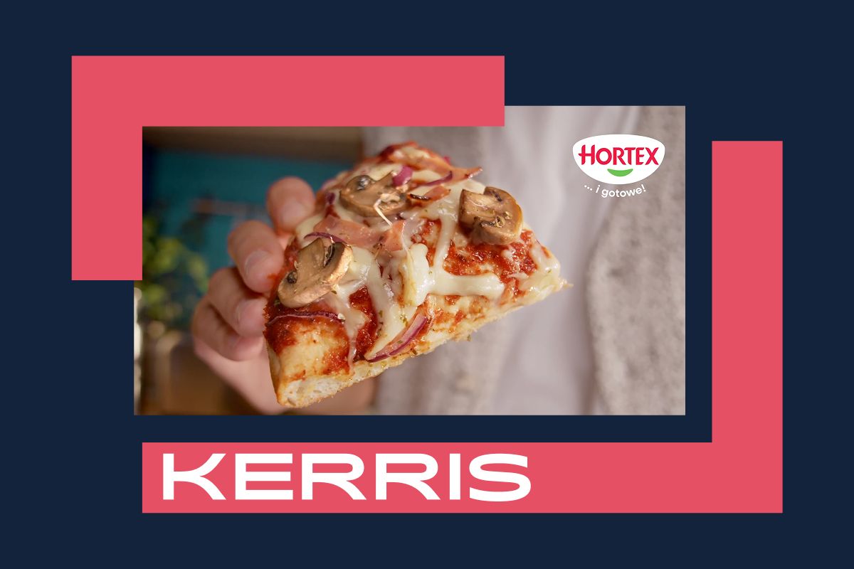 Kerris przygotował kampanię reklamową mrożonej pizzy Hortex Grande Appetito