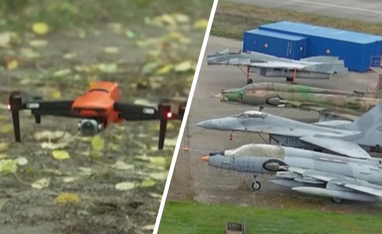 Dziennikarz latał dronem nad obiektami wojskowymi. Nikt nie reagował