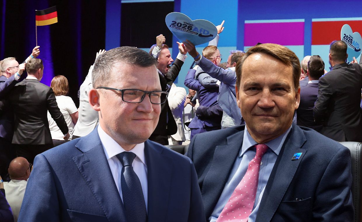 Szefernaker łączy triumf AfD z Tuskiem. Ostra reakcja Sikorskiego