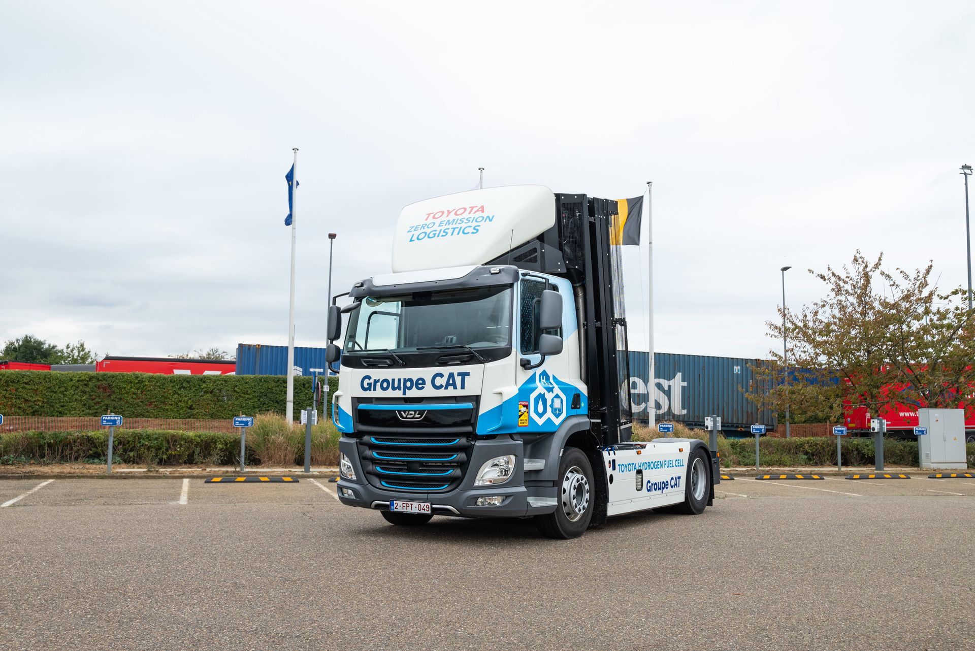 Toyota chce wypchnąć diesle z ciężarówek. Jeden z zakładów już obsługują zestawy na wodór