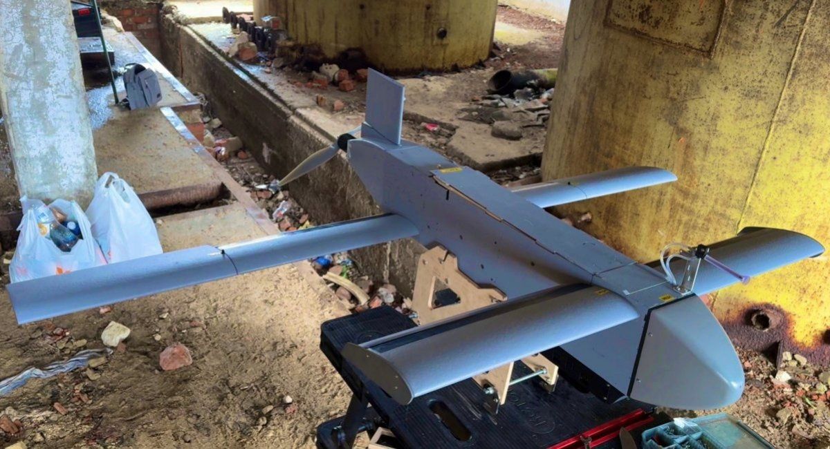 Niemiecki dron Helsing HF-1 w rękach Rosjan