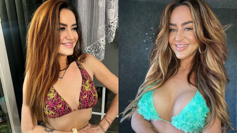 Agnieszka Kotońska porównuje zdjęcia sprzed i po operacji biustu: "Jestem MEGA PODJARANA, gdy patrzę w lustro"