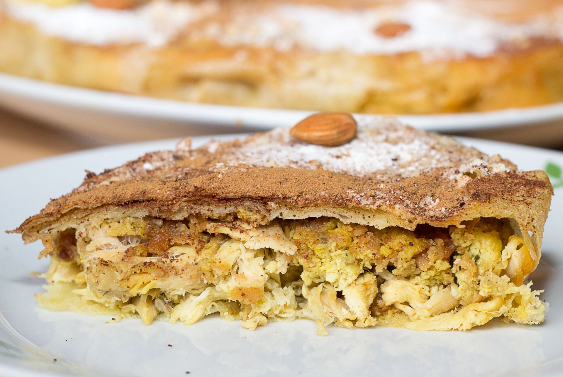 Marokańskiego placka spróbowałam po raz pierwszy na wakacjach. Postanowiłam odtworzyć przepis