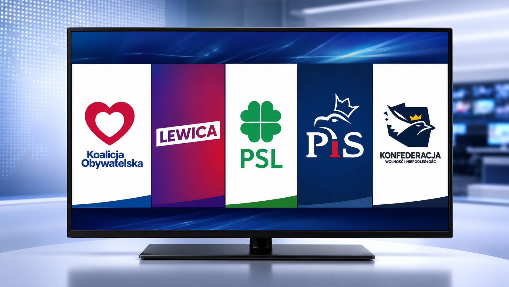 KRRiT: w mediach publicznych dwie trzecie czasu dla partii rządzących. W TVP aż 74 proc.