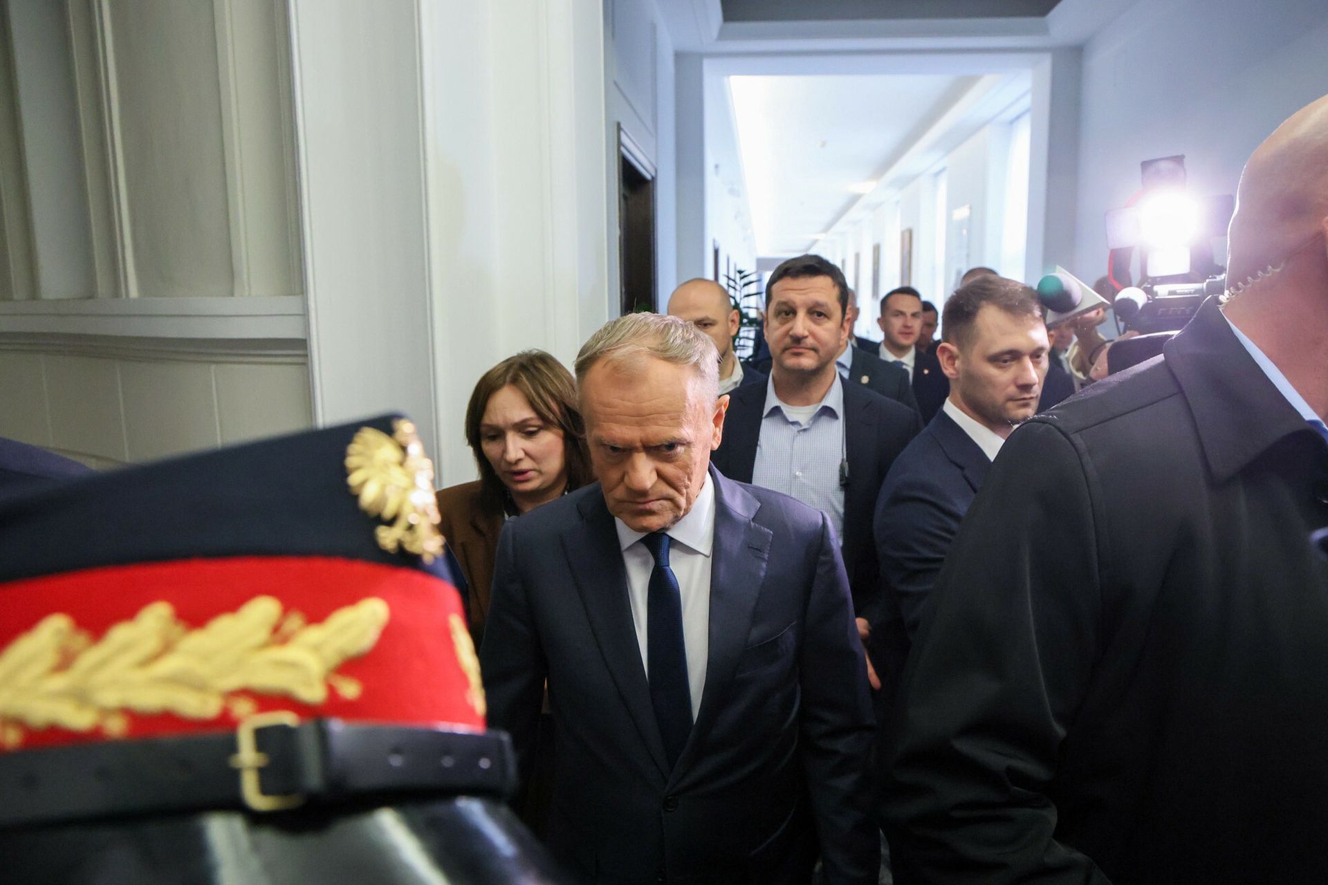 Tajne obrady Sejmu. Premier stanął na mównicy