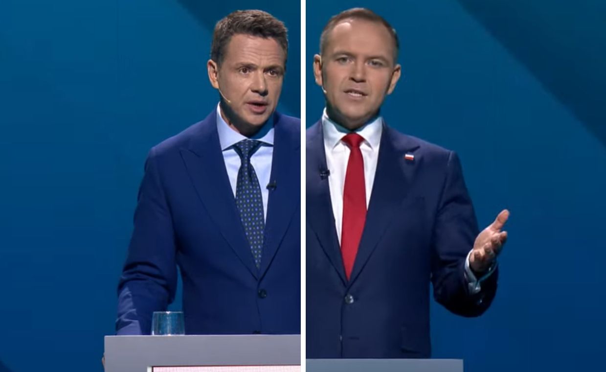 Nawrocki oskarżył Trzaskowskiego. Wspomniał o "gipsowym jaju"