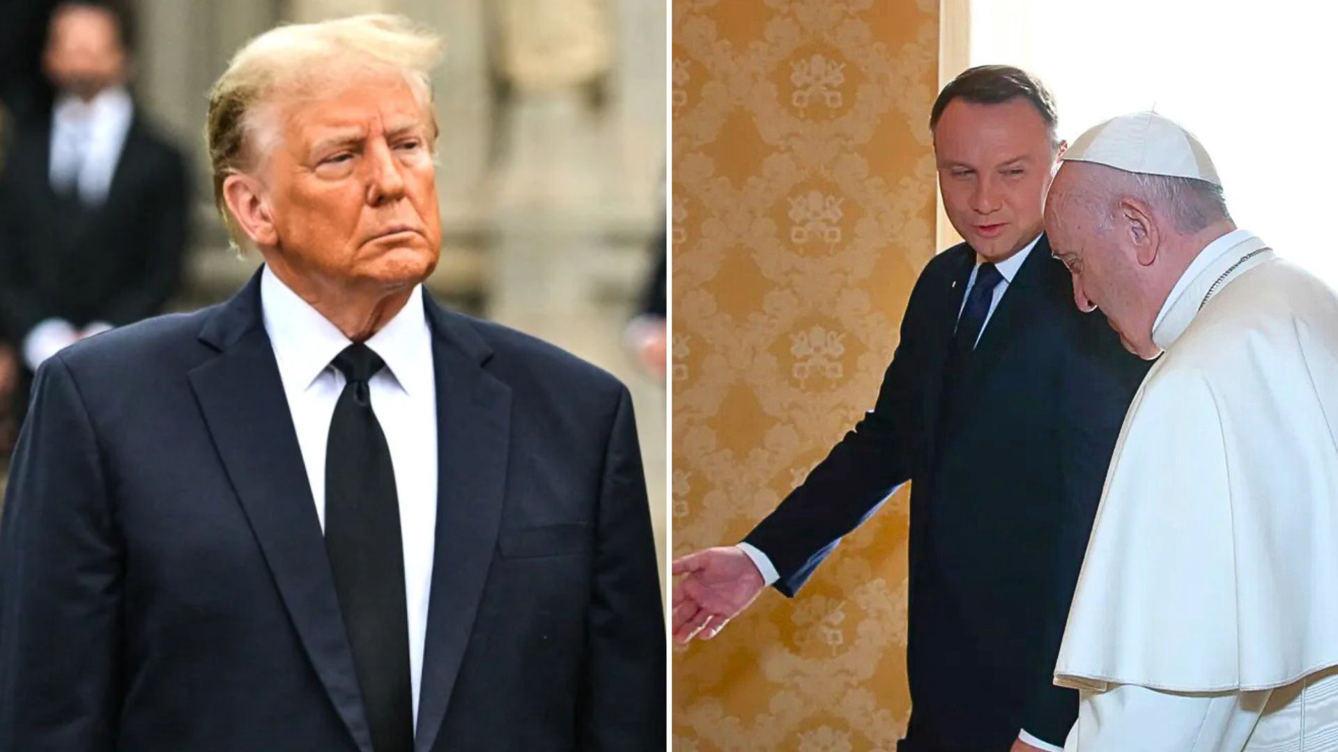 Trump i inni na pogrzebie Franciszka. Padły deklaracje przywódców