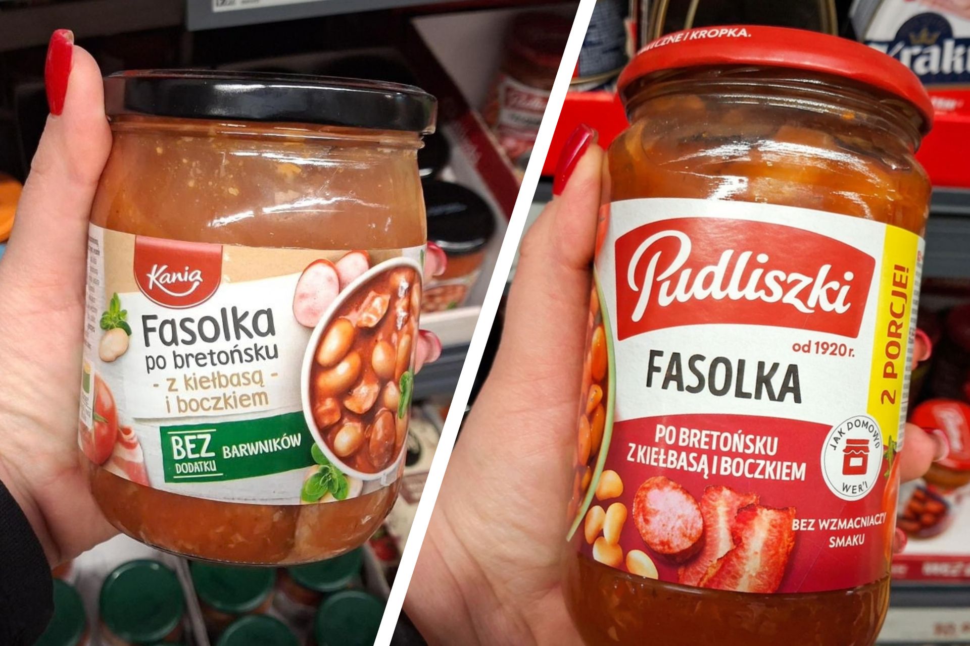 Znalazłam w Lidlu wśród gotowych dań. Tylko jednej z nich odważyłabym się skosztować
