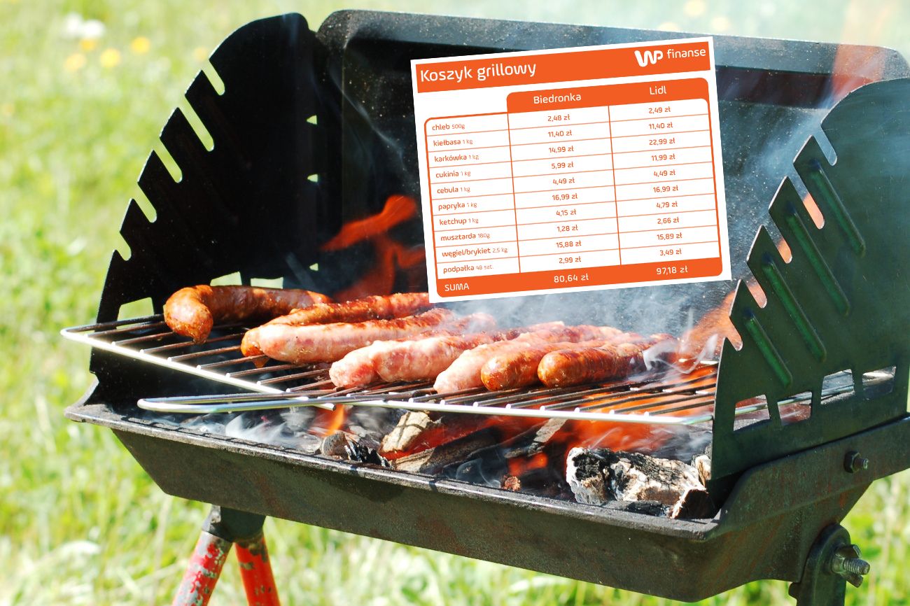 Gdzie koszyk grillowy jest tańszy? Oto ceny w Biedronce i Lidlu