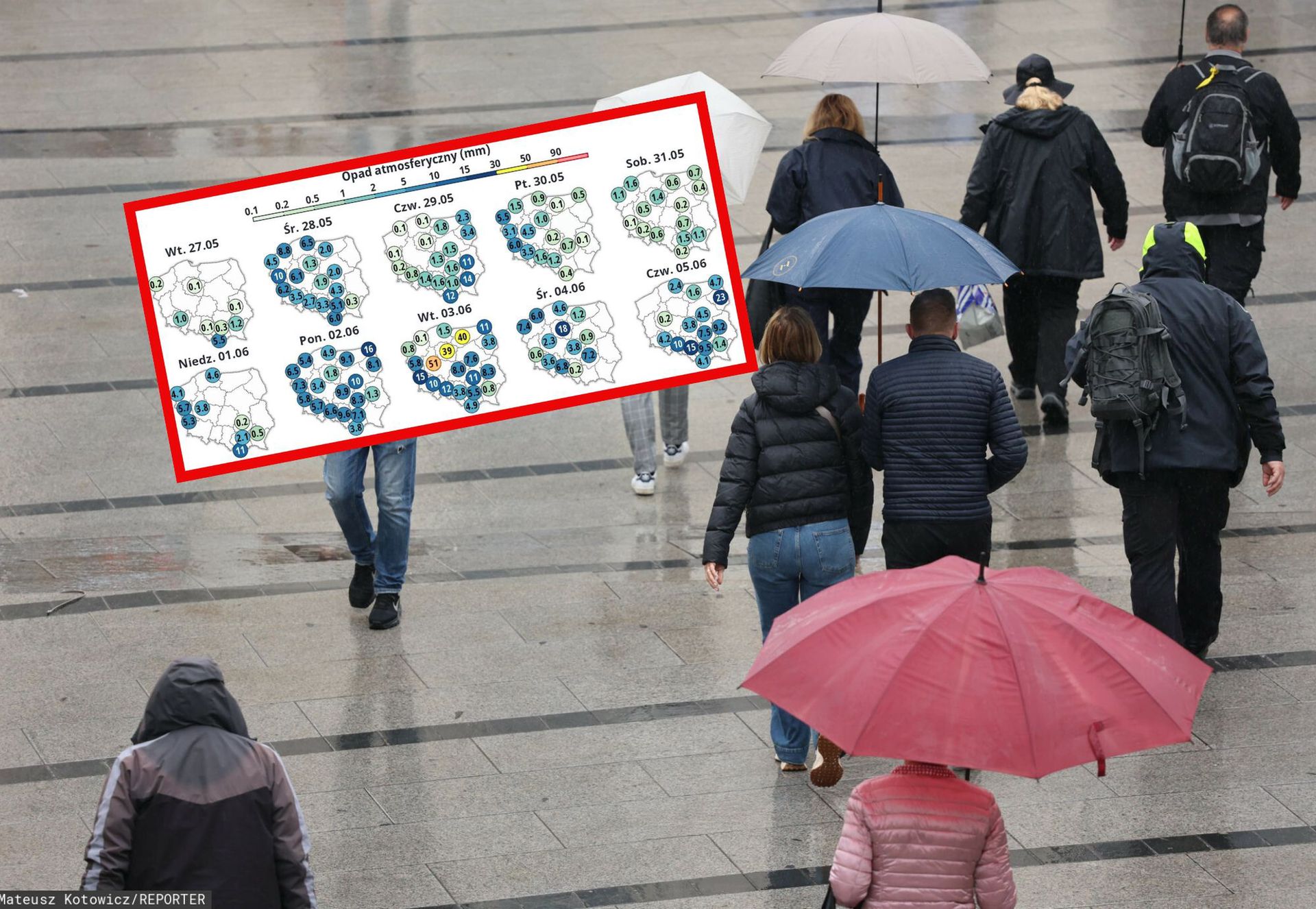 Nie zapominaj o parasolu. Wracają deszcze i burze