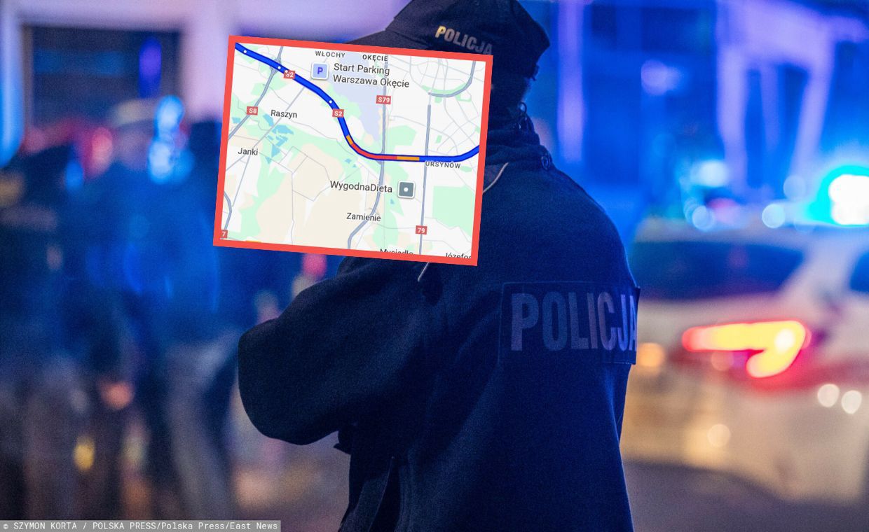 Zderzenie na S2. choćby do 20 kilometrów korka