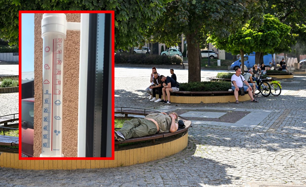 Morderczy upał. W okolicach Przemyśla zabrakło skali na termometrze