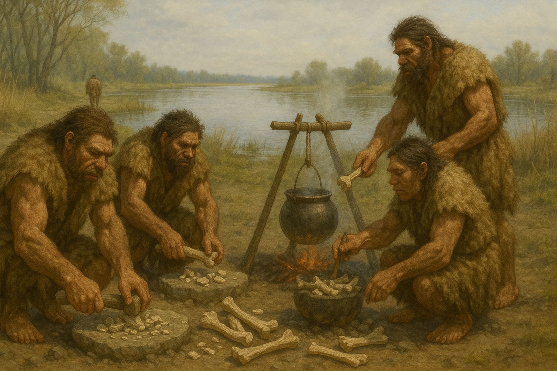 "Fabryka tłuszczu" sprzed 125 tys. lat. Naukowcy zaskoczeni technologią naszych przodków