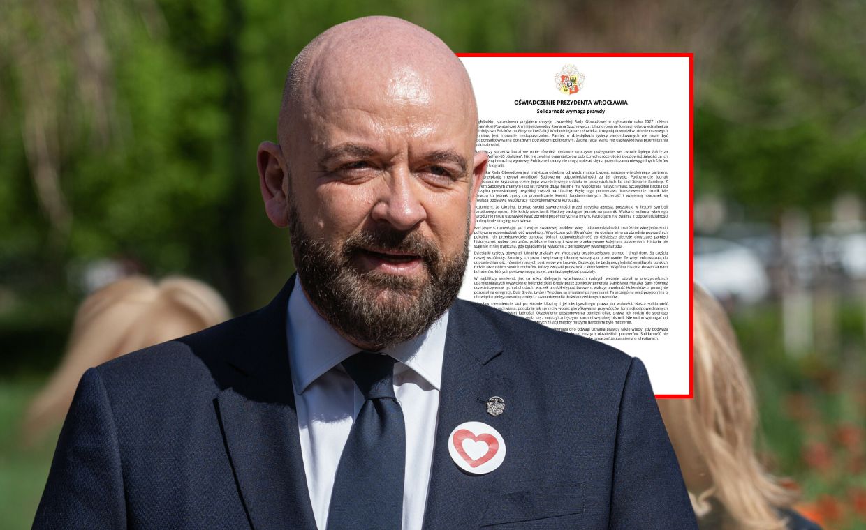 Sutryk o Roku UPA: Patriotyzm nie zwalnia z odpowiedzialności