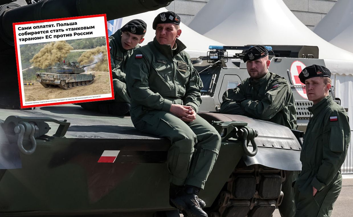 Rosja zaniepokojona zbrojeniami Polski. "Pancerna pięść Warszawy"