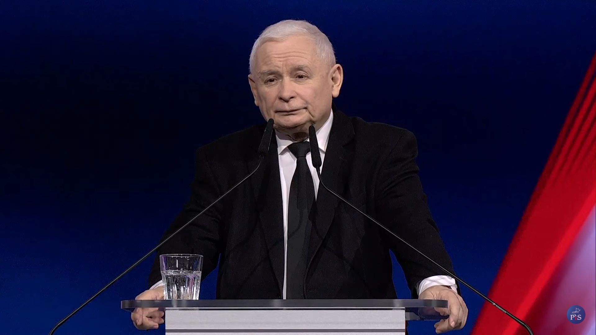Kaczyński przemawia na konwencji PiS. "To uderza w naszą wolność"