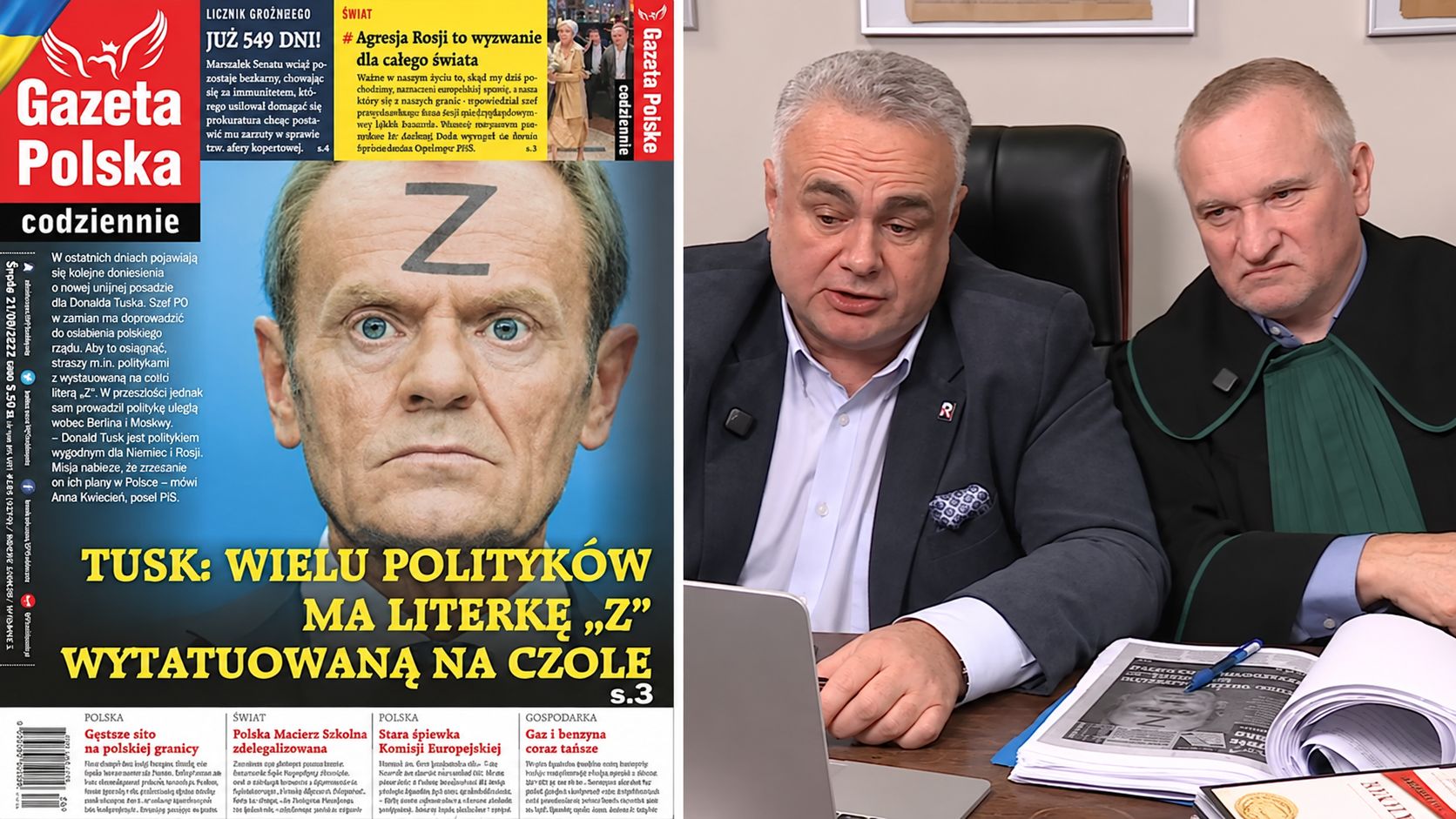 Sakiewicz zeznawał w sprawie okładki "GPC" z Tuskiem. Wyrok w grudniu