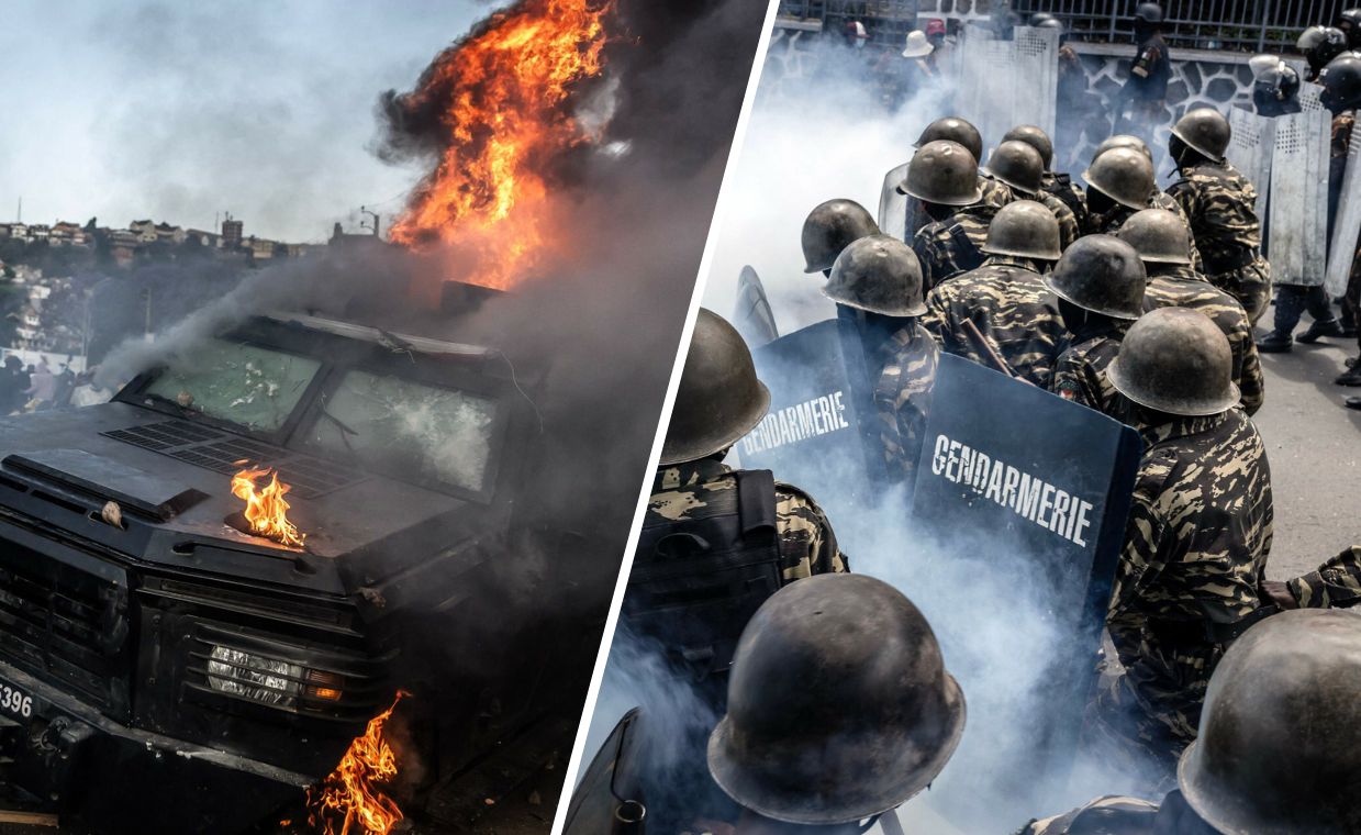 Dramatyczne sceny na Madagaskarze. Żołnierze dołączyli do tłumu protestujących