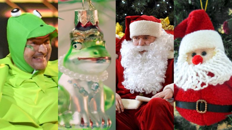 Ozdoby choinkowe, które wyglądają jak Tomasz Karolak (ZDJĘCIA)