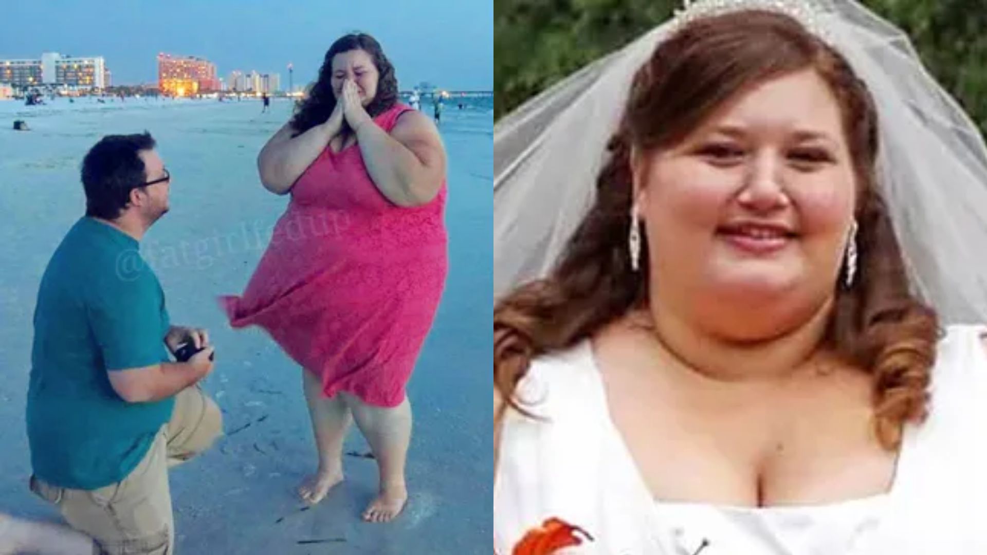 W dniu ślubu ważyła prawie ĆWIERĆ TONY. Zrzuciła ponad 130 kg i dziś aż trudno ją rozpoznać: "Byłam więźniem we własnym ciele"